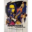 RASPOUTINE LE MOINE FOU Affiche de film  - 120x160 cm. - 1966 - Christopher Lee,