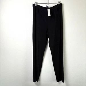 Pantaloni slim Chicos Travelers Essential taglia 2R US 12 14 R neri larghi nuovi con etichette - Foto 1 di 10
