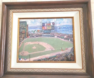 Thomas Kinkade 2002 World Series ~ National League Champs "San Francisco Giants" - Picture 1 of 20