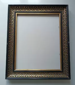 Rahmen aus Holz Gemalt Und Stuck Mit Zierrand Von Feuillures Napoleon III - Bild 1 von 12