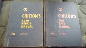 1960 Chilton Service and Flat rate manuals Covers all US made cars. - Picture 1 of 1