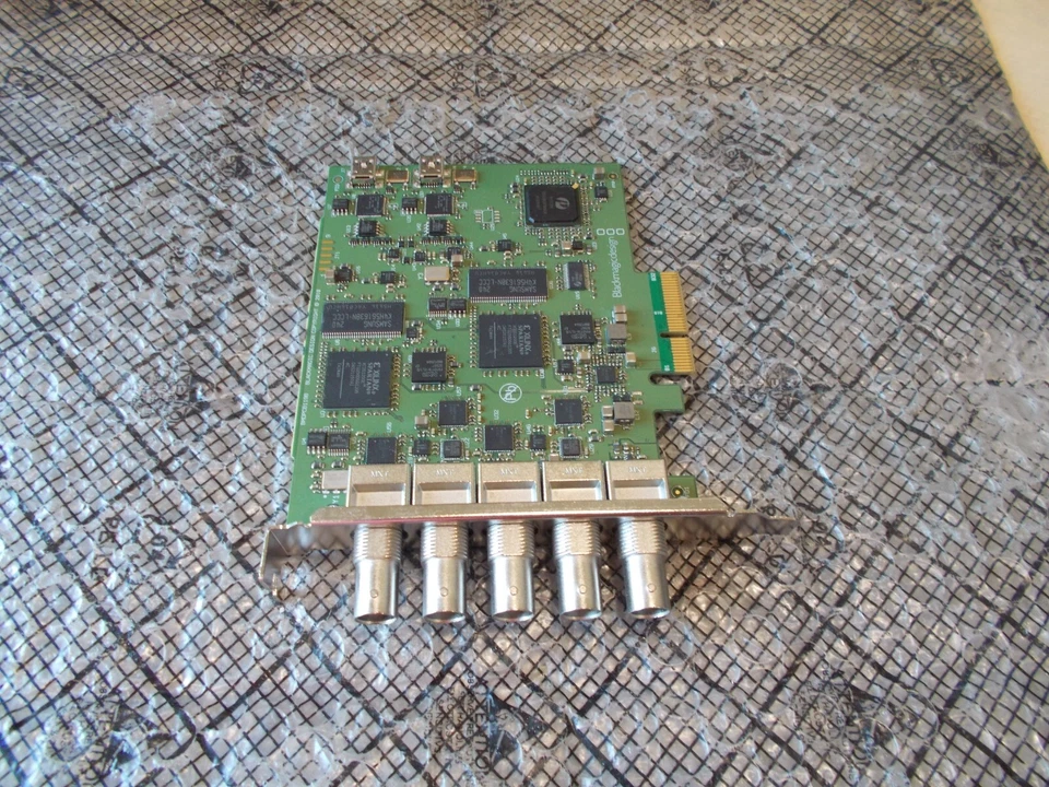 Blackmagic Design DeckLink Duo PCI-E X4 SDI Video Capture Card BMDPCB1198 - Image 1 of 1