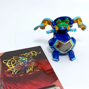 Bakugan Brawler Aquos Minx Elfin Blue Custom Anime Color G610 mit Karte SEGA TOYS - Bild 1 von 12