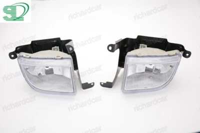 Par de luces antiniebla de parachoques delanteras lentes transparentes para Suzuki Forenza 2004-2008 Foto 1 de 3