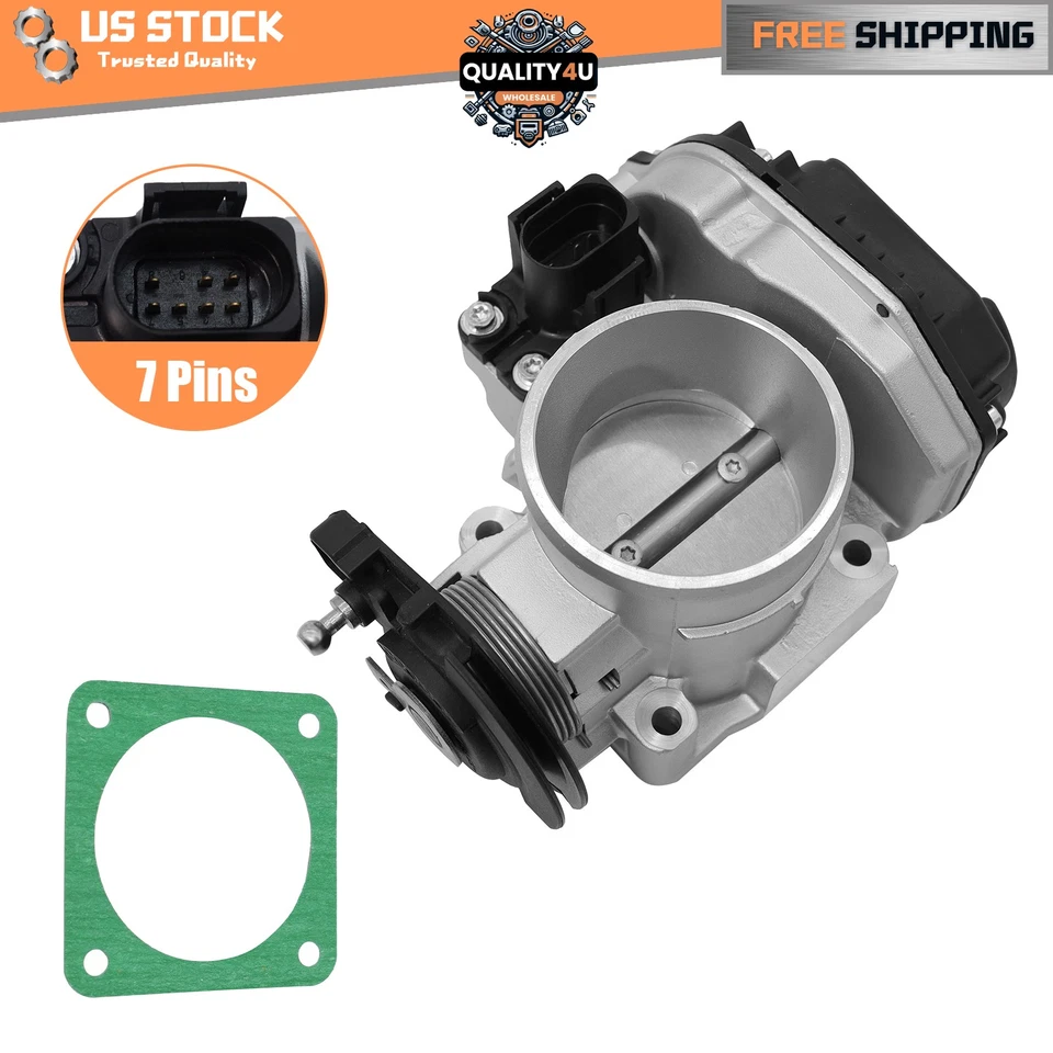 New Throttle Body For VW Volkswagen Passat Audi A4 Quattro 1997-1999 058133063Q Foto 1 de 4