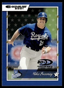 2001 Donruss Mike Sweeney Kansas City Royals #138 - Picture 1 of 2