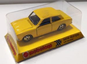 MEBETOYS VINTAGE 1:43 AUTO DIE CAST FORD ESCORT GIALLO ART A53 - Foto 1 di 4