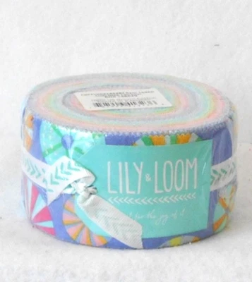 HARDER TO FIND LILY & LOOM  "CANDY SPLASH" JELLY ROLL #148629 - NEW! - Image 1 of 3
