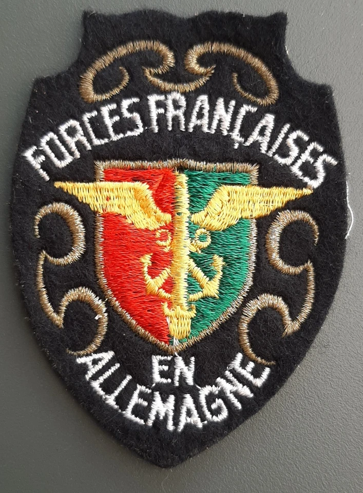 Insigne tissu FFA Forces Françaises en Allemagne 1970-80 écusson ORIGINAL patch - Photo 1/2