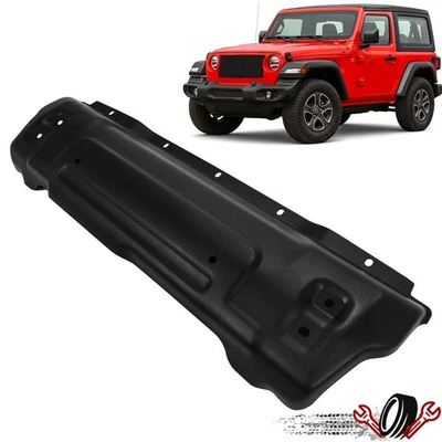 Front Skid Plate Bumper Cover For 18-25 Jeep Wrangler JL/20-25 Jeep Gladiator JT Foto 1 de 4