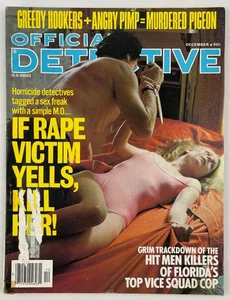 Official Detective Stories, December 1977, Vintage True Crime Stories, Pulp - Picture 1 of 4