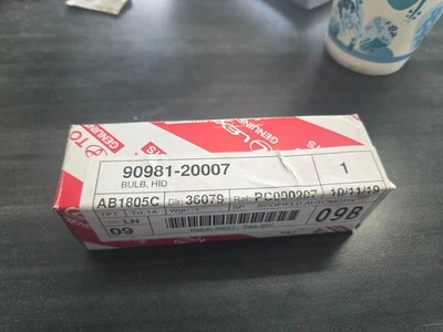 Bombilla de faro oculta genuina Toyota Prius (2004-2006) Is300 (01-05) 90981-20007 Foto 1 de 3