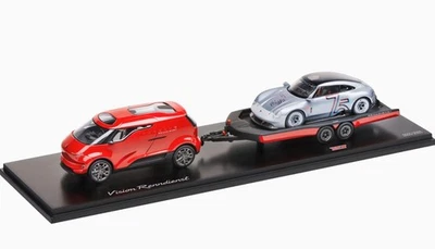 1:43 SPARK Set 2024 PORSCHE Vision Racing Service & Vision 357 LIM. DEALER ED. - Image 1 of 3