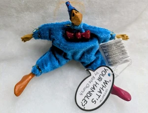 Vintage Kate Church Giftcraft 4" T Sitzsack Jahr 2003 Fee "What's Your Handle" EG - Bild 1 von 5