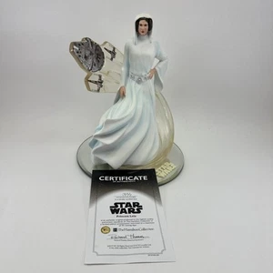 Star Wars Princess Leia The Bradford Exchange Hamilton Collection Statue W COA - Picture 1 of 19