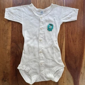 VINTAGE E-Z Mills, Inc. One-Piece Bodysuit Underwear Union Suit - Sz 2 27-28 lbs - Picture 1 of 7