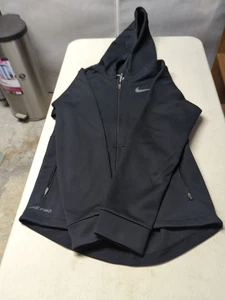 Size Small - Nike Men's Therma Sphere Hooded Full Zip Fitness Jacket DD2124-010 - Picture 1 of 7