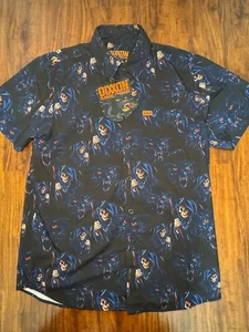 Dixxon Flanell Sex Panther Sensenmann Halloween Kurzarm Party Hemd Gr. M - Bild 1 von 7