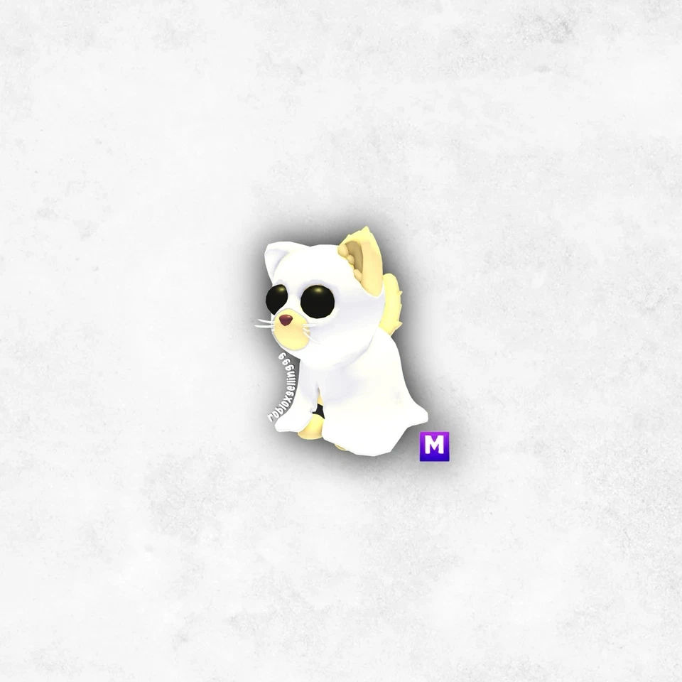 Mega Ghostly Cat Halloween Update | Adopt Me Roblox Fast Delivery - CHEAPEST
