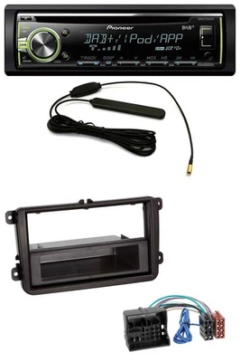 Pioneer MP3 USB CD DAB AUX Autoradio für VW T6 (2015-2019) - schwarz - Bild 1 von 4