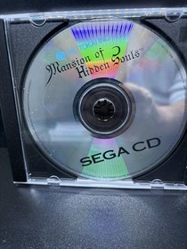 Mansion of Hidden Souls (Sega CD, 1993) Disc Only, Ships Same Day