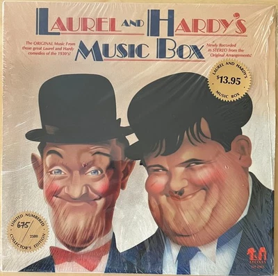 NEAR MINT "Laurel and Hardy's Music Box" LP Limited Edition In Shrink - Image 1 of 2