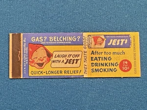 Broma Anti Ácido Gas Medicina Publicidad De Colección Matchbook Cubierta #1620 - Imagen 1 de 2