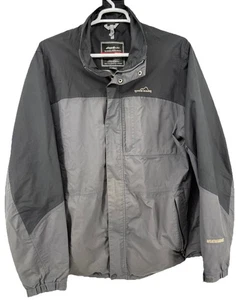 Chaqueta de Lluvia Eddie Bauer Weather Edge Gris XLT Alta Impermeable Transpirable  - Imagen 1 de 5