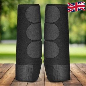 2pcs/set Horse Leg Protectors Tendon Protection Horse Sport Boots Set Adjustable - Picture 1 of 20