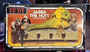 Juego de acción Jabba the Hutt 1983 Star Wars de colección original sin usar, en caja nuevo sellado - Imagen 1 de 5