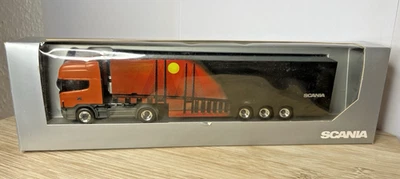 Herpa Scania R470 Topline autoarticolato a due piani H0 1:87 confezione... - Immagine 1 di 4