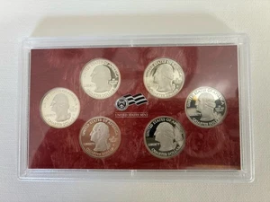 2009 S US Mint 90% Silver Quarter Proof Set DC & Territories+original packaging - Picture 1 of 2
