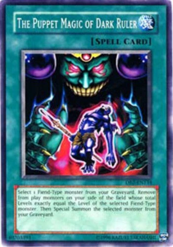 The Puppet Magic of Dark Ruler - DB2-EN134 - Common - Unlimited Edition - Heavil - Image 1 of 1
