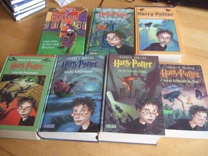 7 x HARRY POTTER = komplette Serie = 1+2+3+4+5+6+7 = unterschiedl. Ausgaben - Bild 1 von 19