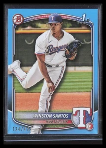 2025 Bowman #BP-121 Winston Santos Prospects SKY BLUE /499 - Bild 1 von 2