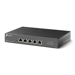 TP-Link TL-SX105 5-Port 10G Multi-Gigabit Switch, Schwarz, lüfterlos, BRANDNEU - Photo 1/4