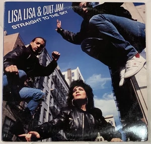 LISA LISA & CULT JAM on LP " STRAIGHT TO THE SKY '" hip hop electronic - Imagen 1 de 4