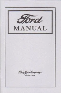 1915 16  17 18 19 20 21 22 23 24 25 FORD MODEL T OWNER'S MANUAL - Picture 1 of 1