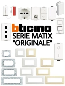 BTICINO MATIX FRUTTI DELLA SERIE ORIGINALE - Foto 1 di 31