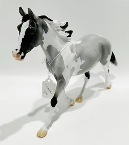 Peter Stone Horse 2021 BLUE VELVET SHOES-LE-5 BLUE ROAN PAINT PALOUSE Glossy - Picture 1 of 7