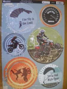 Beautiful Kanban Die Cut Toppers 'Adrenaline Rush' (X94) - Picture 1 of 3
