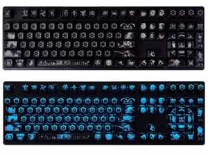 ONE PIECE RGB Mechanical Keyboard 3 Mode Connect Lateral Carving Set Customized - Picture 1 of 13