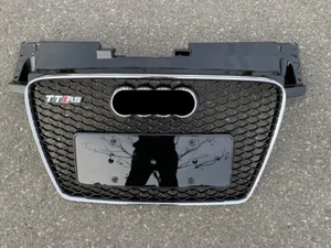 Rejilla de parachoques delantera con marco cromado para Audi TT TTS 2008-2014 actualización a TTRS - Imagen 1 de 6