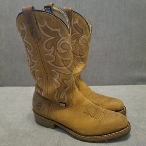 Doppia H Uomo DH1552 Dylan Domestic I.C.E. Stivali western punta tonda taglia 9D ottime condizioni - Foto 1 di 10
