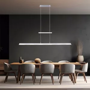 Pendelleuchte Hängelampe Zugpendellampe LED Höhenverstellbar dimmbar H 150 cm - Bild 1 von 12