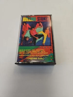 THE ROLLING STONES DIRTY WORK CASSETTE TAPE LIKE NEW MICK JAGGER - Image 1 of 3