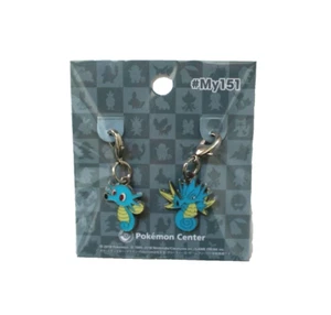 Pokémon Pokemon Center #My151 Metall Charm Set Horsea Seadra #116 #117 NEU - Bild 1 von 4