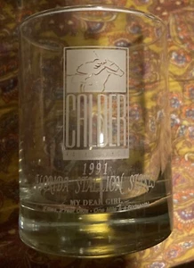 1991 Calder Race Course Florida Stallion Stakes Horse Glass Souvenir Set 3 - Picture 1 of 10