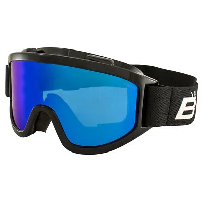 Birdz Eyewear Vulture Motorcycle Padded Fit-Over Safety Goggles ANSI Z87.1+