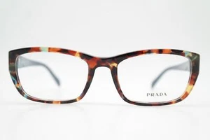 Brille Prada VPR 18O Mehrfarbig Silber Blau Oval Brillengestell eyeglasses Neu - Picture 1 of 6